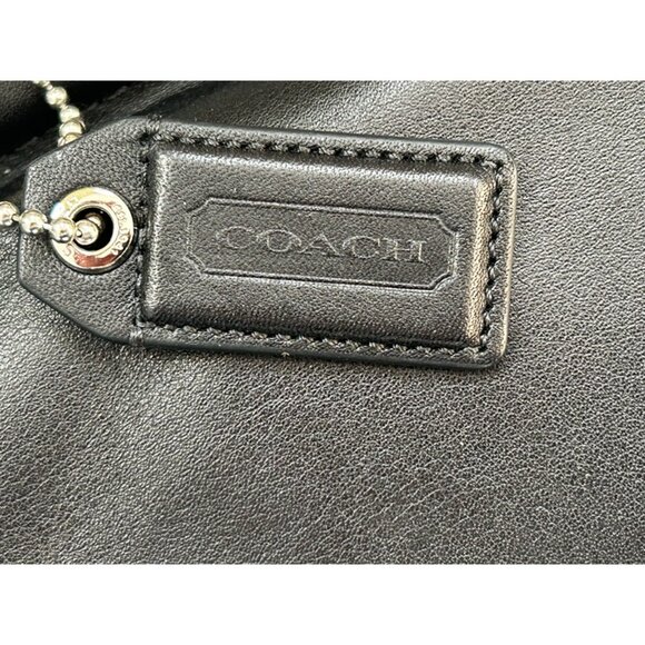 COACH F70098 Black Business Beekman Messenger Briefcase Laptop Bag - Picture 4 of 16